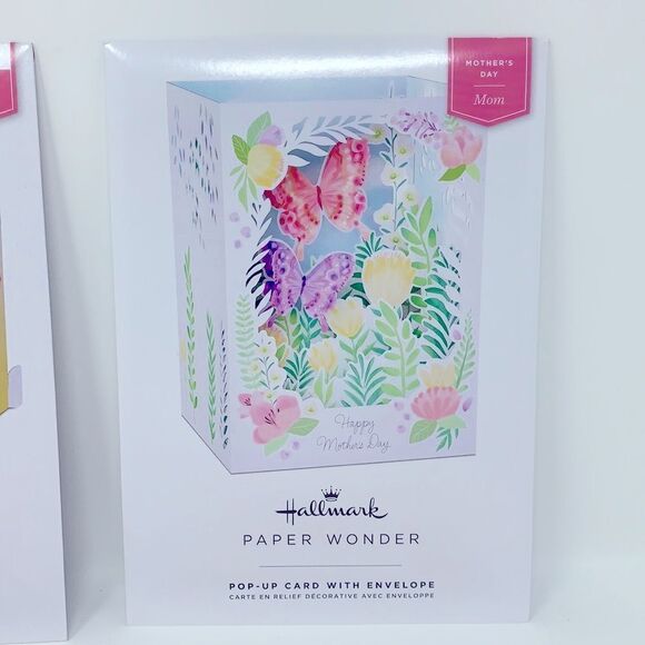Bundle of 4 Hallmark Paper Wonder Pop-Up Happy Mothers Day Cards - Picture 4 of 7
